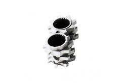 China Twin Screw Shaft And Screw Elements For Plastic Bag Extruder supplier