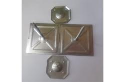China Air Conditioner Gal Self Stick Insulation Nails With Metal Clips supplier