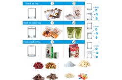 China Gummy Bears Candy Doypack Packaging Machine Fully Automatic supplier