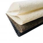 Polyester PVC Sunscreen Jacquard Horizontal Roller Blinds Curtain Fabric for sale
