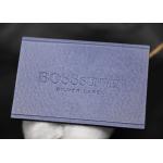 Customized Embossed Logo Jean Leather Patches For trademark Label for sale