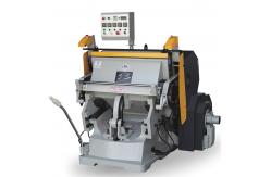 China ML - 1100JR Creasing Die Cutting Machine With Heating Function 1100 X 800mm 12kw supplier