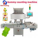Gummy Bear Soft Candy Sweets Counter Counting Machine 80 Bottles/min Automatic for sale