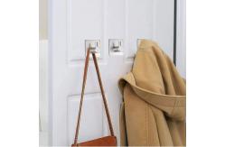 China Durable and Waterproof Stainless Steel Adhesive Hooks for Bathroom and Kitchen supplier