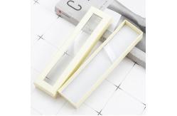 China Customizable Lid And Base Box Recyclable Cardboard Pen Packaging Box With Window supplier