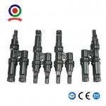 1 Pair Solar Panel Cable Mmf And Ffm Splitter Coupler Wire T Branch Connector for sale
