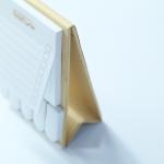 Off Set Paper Personalised Desk Calendar Small 52 Sheets Glue Binding With 5 Stick Notes for sale