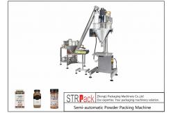 China Auger Semi Automatic Powder Filling Machine For Multiple Containers supplier