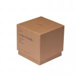Recyclable Kraft Cardboard Gift Packaging Box with Lids for Candle for sale