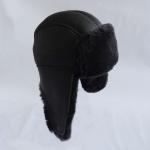 High quality wholesale double face shearling trapper sheepskin hat for sale