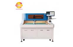 China Laser Automatic Pcb Cutting Machine High Efficiency Singlation Dual Workstation supplier