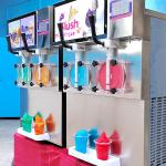 Bubble Tea Fruit Ice Slush Machine For Kids Drink Mini Granita Mix Maker for sale