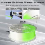 3D Printing Filament PLA Filament Glow Green 1.75mm 3d Printer