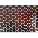 Speaker Grille Perforated Metal Mesh 2.0mm 2.5mm Thickness Waterproof Rustproof