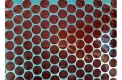 China Speaker Grille Perforated Metal Mesh 2.0mm 2.5mm Thickness Waterproof Rustproof supplier