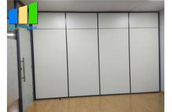 China Hotel Acoustic Moveable Door System Folding Room Partition Wall Divider supplier