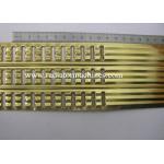 Fully Automatic Copper Radiator Fin Machine 40  M / Min Flat Fin