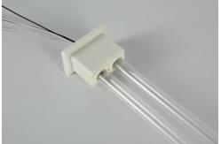 China 150W U Shape High Power Germicidal UVC Quartz Lamp Amalgam Purification supplier
