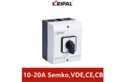 China Single Phase 3 Position Changeover Switch Safety IP65 10A 16A 20A supplier