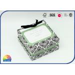 CCNB Insert Flocking Bowknot Rigid Shoulder Box For Necklaces for sale