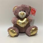 Hot-Selling Wholesale Plush Toy Valentine′ S Day Teddy Bear with Heart Sweet Gift for Lovers for sale