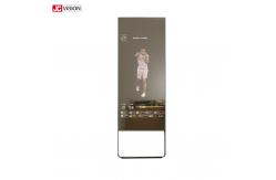 China Interactive Magic Workout Mirror , Exercise Touch Screen Fitness Smart Mirror supplier
