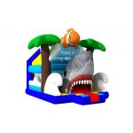 Interesting And Colorful Sea World Big Bounce House Customized , Digital Painting Huge Bounce House for sale