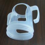 Transparent PP Feeding Bottle Holder Plastic Injection Moulding Service ISO90001