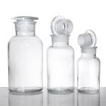100ml Square Clear Medicine Bottles High Borosilicate Glass for sale