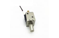 China Cylindrical DC12V 4mm Open Frame Solenoid supplier