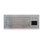 IP65 Dynamic 5VDC Industrial Washable Computer Keyboard FCC With Touchpad for sale