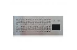 China IP65 Dynamic 5VDC Industrial Washable Computer Keyboard FCC With Touchpad supplier