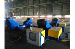China Pipe Welding 200t Self Aligning Rotator Rubber Wheel Heavy Duty supplier