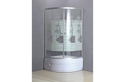 China 5mm Round 800x800 Corner Shower Enclosure Aluminum Frame supplier