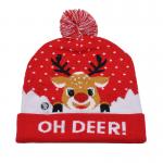 Unisex Winter Beanie Hats With Embroidery Pattern For Cold Season for sale