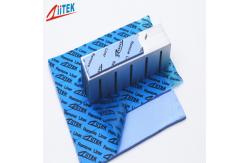 China 2.0mmt Blue Silicone Routers Cpu Thermal Pad High Conductivity supplier