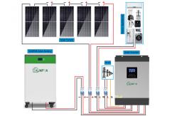 China 10000w Solar Panel Kit Power Generator Li Ion Home Solar Energy Systems supplier