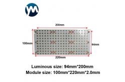 China UV LED Module 600W High Power UV LED Chip Quartz Lens Lamp Beads supplier