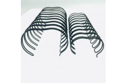 China Black White A4 Length 2:1 Pitch Binding Spiral Coil For Album supplier