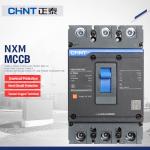 Chint NXM Molded Case Circuit Breaker 3 Pole 4 Pole NXM-63 125S 250S 400S 630S 380V 415V Icu up to 50kA for sale