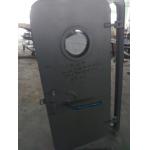 Marine Round Window Single Leaf Quick Action Weather Tight Steel Boat Access Doors for sale