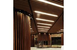 China Aluminum Linear LED Ceiling Lgiht Panel Ceiling Lights 20W Strip Shaped supplier