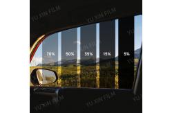 China Customized PET Nano Carbon Ceramic Film Car Window Film Wet Installation supplier