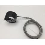 Hot Runner Coil Heaters With Integratged Thermocouple And SS Braided Protection Sleeve for sale