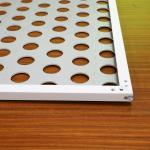 Customized Perforated Aluminum Composite Panel 3-6mm Thickness  High Flexibility