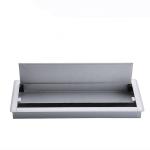 Aluminum Alloy Table Cable Management Box / Flip Up Cable Grommet Box