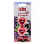 Car Vent Hanging Mint Mini Trangle 2.5ml*2 Liquid Car Air Freshener