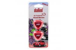 China Car Vent Hanging Mint Mini Trangle 2.5ml*2 Liquid Car Air Freshener supplier