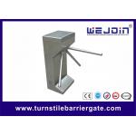 Security Control Waist Height Turnstile , Counter Entrance Barrier Systems for sale