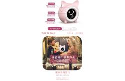 China Kingda 14.5*8.6*13CM Light Up Alarm Clock 4 level adjustable supplier